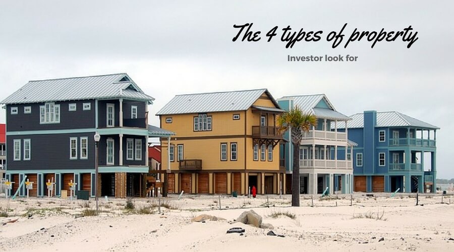 The 4 types of property investor look for