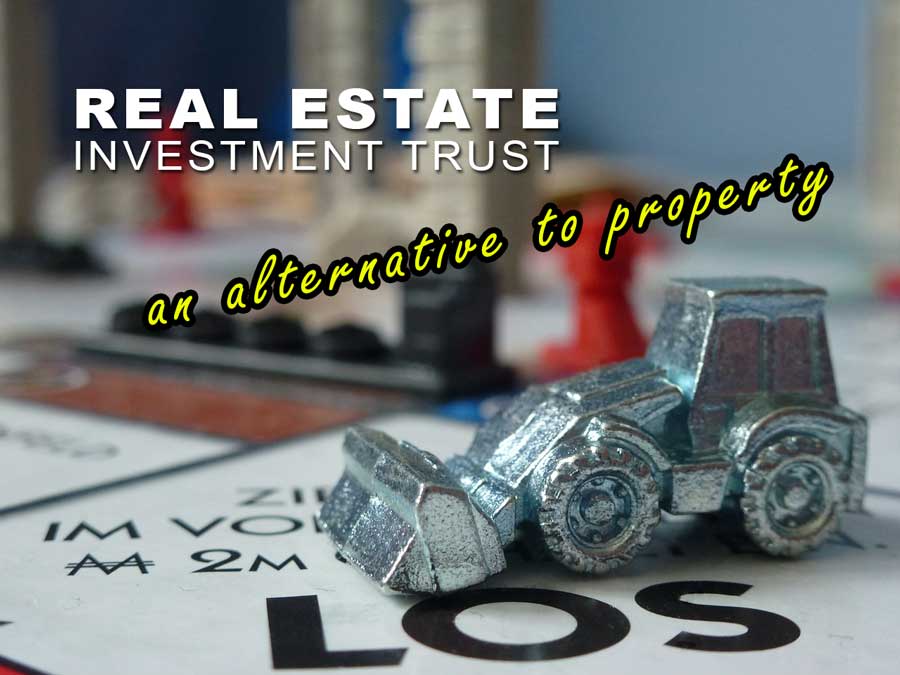 Real Estate Investment Trust. An alternative to owning a property.